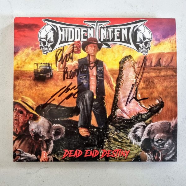 NEW! SIGNED COPY of Dead End Destiny - Limited release! (CD Digipak)