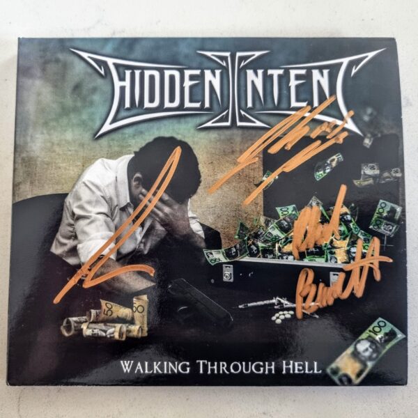 Signed copy of Walking Through Hell (2013 Full Length) - Digipak